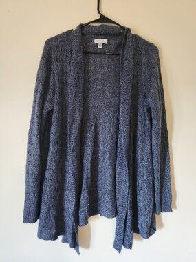 Kim Rogers Blue Knit Cardigan